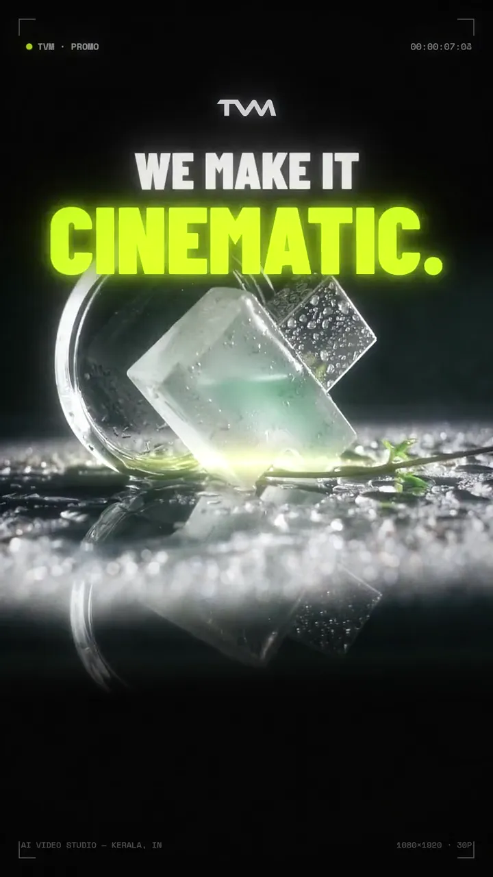 AI Commercials: clip from a TVM film